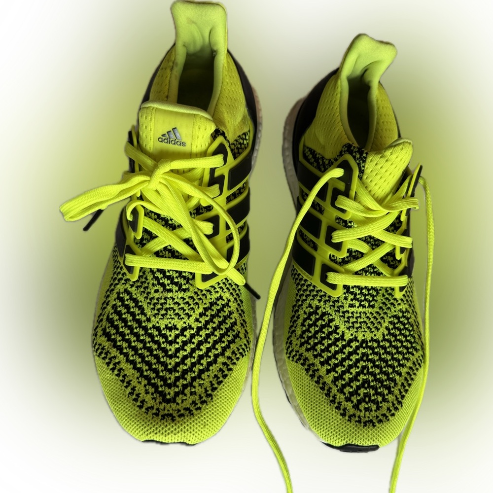 Adidas UltraBoost 1.0 Solar Yellow Black EH1100 Men’s 7 💛 Like New